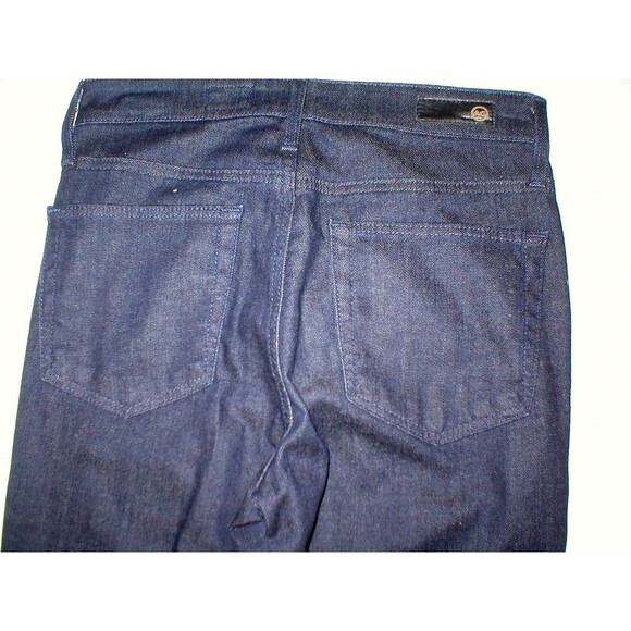 New Womens 26 AG Jeans NWT Designer The Janis High Waist Flare Dark Blue - Picture 4 of 6